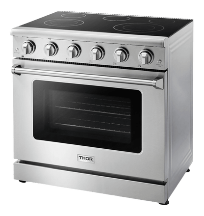 THOR KITCHEN HRE3601 Thor Kitchen 36 Inch Professional Electric Range