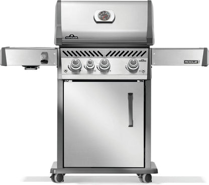 NAPOLEON BBQ RP425SIBNSS2 Rogue Pro 425 Sib With Infrared Side Burner , Natural Gas, STAINLES...