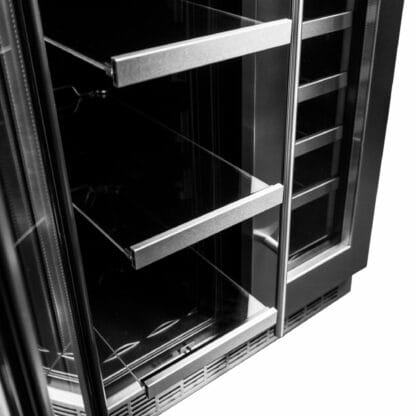 SILHOUETTE SPRBC047D1SS Silhouette Lorraine 24"" French Door Beverage Center