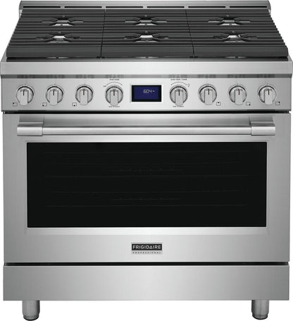 FRIGIDAIRE PCFG3670AF Frigidaire Professional 36"" Front Control Freestanding Gas Range