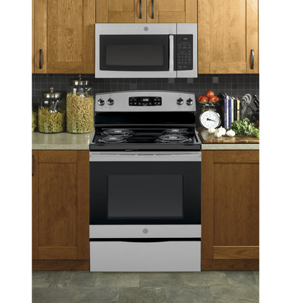 GE APPLIANCES JVM3160RFSS Ge 1.6 Cu. Ft. Over-the-range Microwave Oven