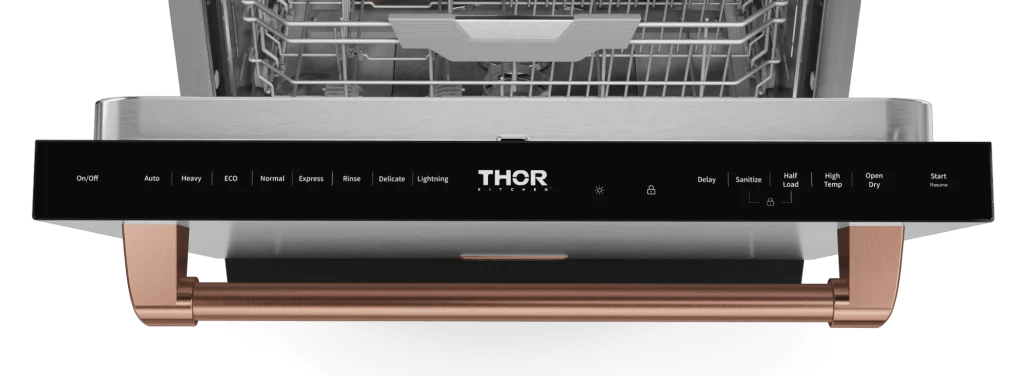 THOR KITCHEN DW24X8BA99RSG 24 Inch Dishwasher Stainless Steel/rose Gold | Gordon Ramsay SERIES...