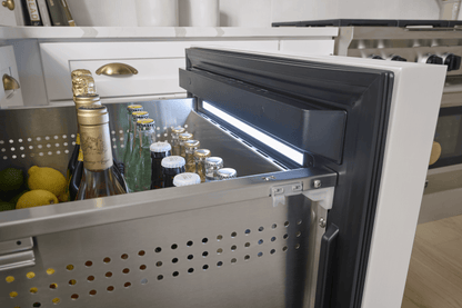 ZEPHYR PRRD24C2AP Zephyr 24"" Panel Ready Dual Zone Refrigerator Drawers