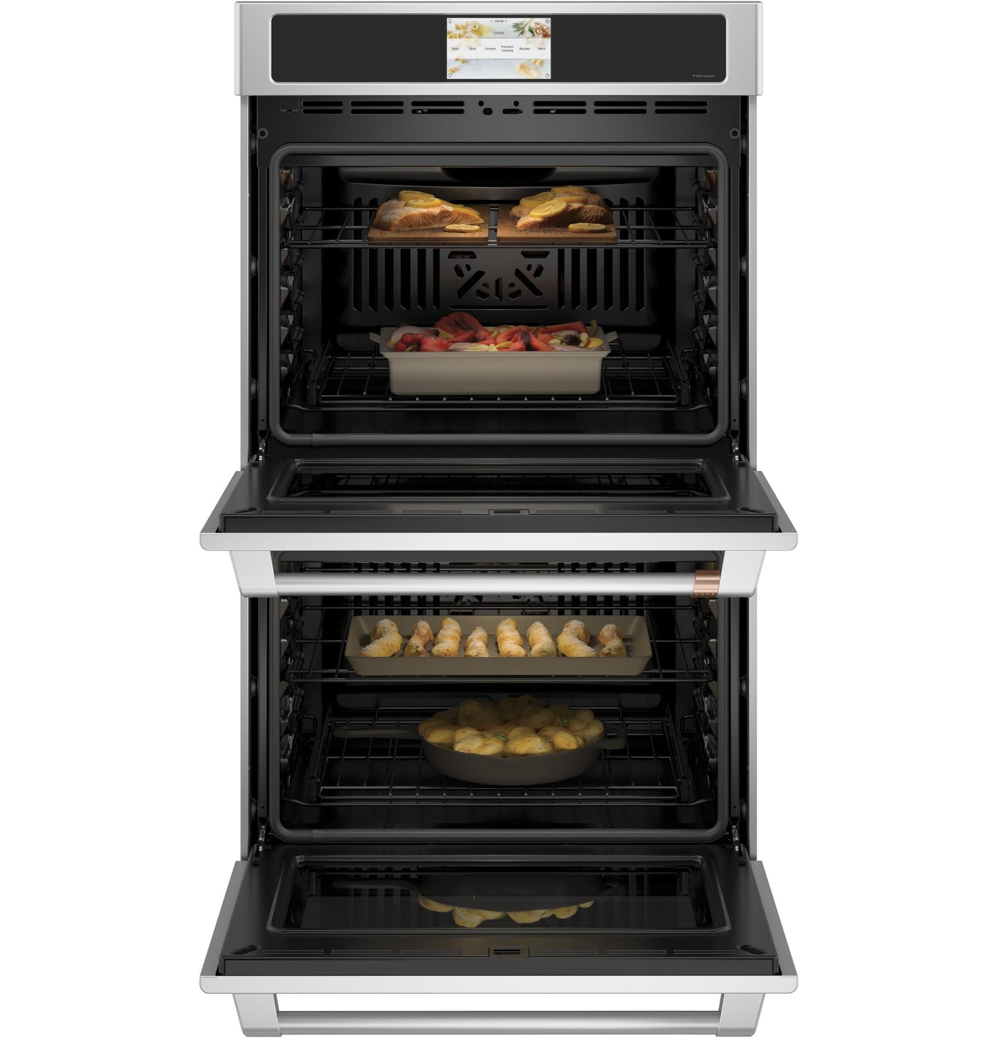 CAFE CTD70DP2NS1 Cafe Cafe 30"" Built-in Convection Double Wall Oven