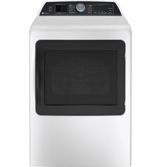 GE APPLIANCES PTD70GBSTWS GE Profile 7.4 Cu. Ft. Capacity Smart Aluminized Alloy Drum GAS...