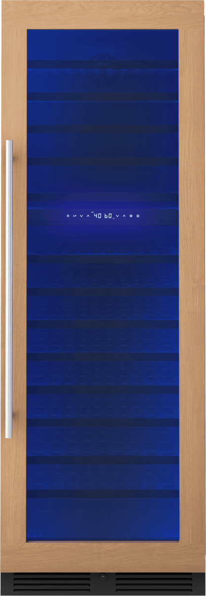 ZEPHYR PRW24F02CPG Zephyr 24"" Full Size Panel Ready Dual Zone Wine Cooler
