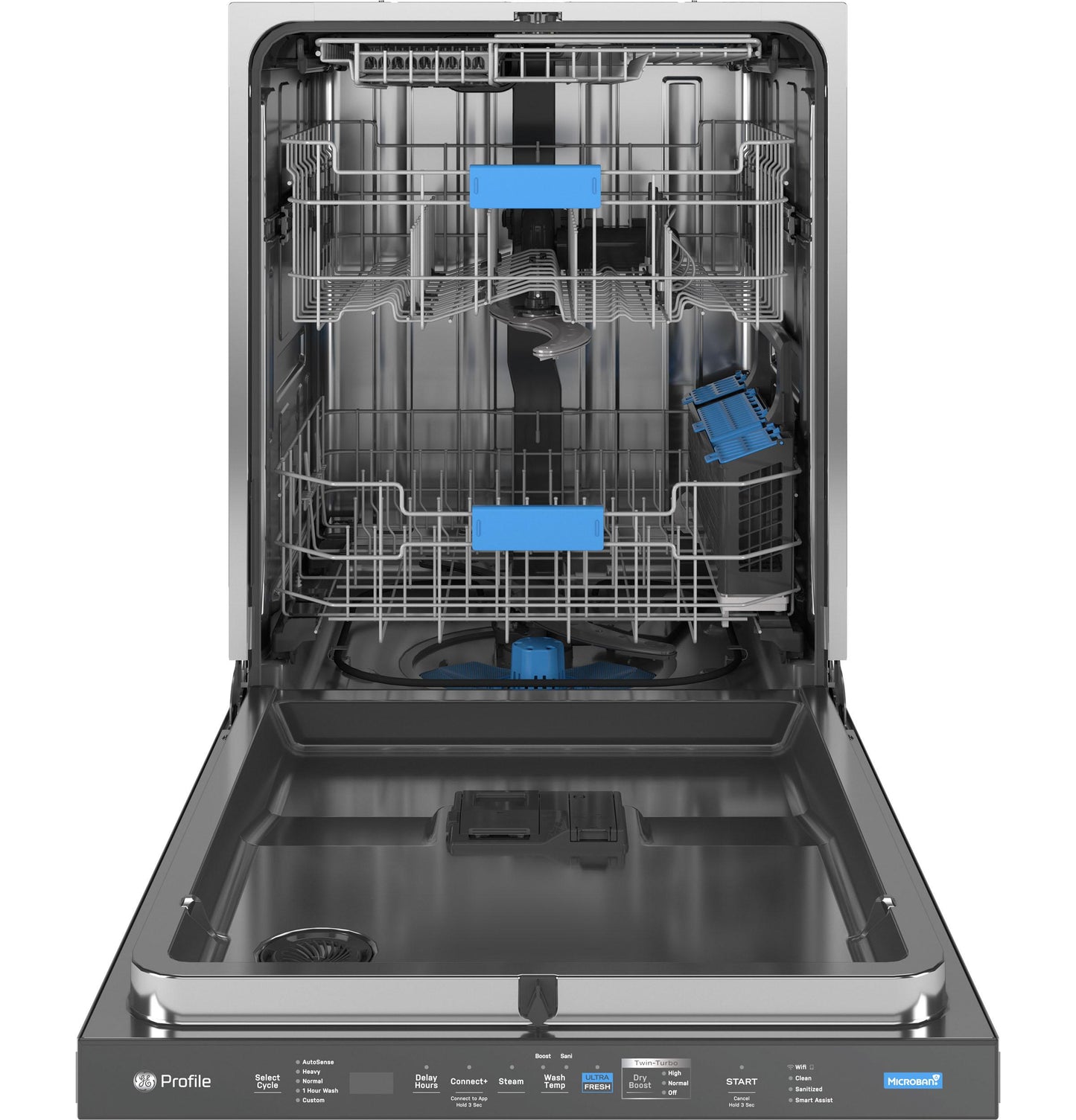 GE APPLIANCES PDP795SYVFS GE Profile Energy Star Smart Ultrafresh System Dishwasher With ...