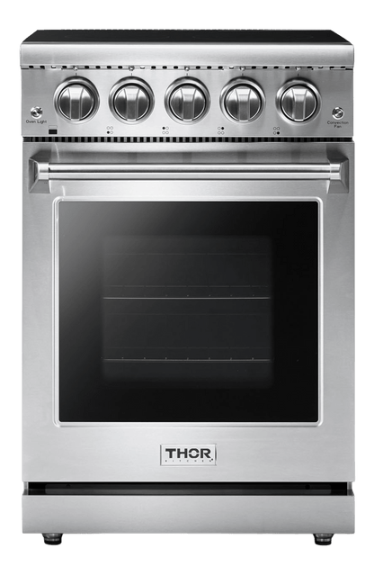 THOR KITCHEN HRE2401 Thor Kitchen 24 Inch Professional Electric Range