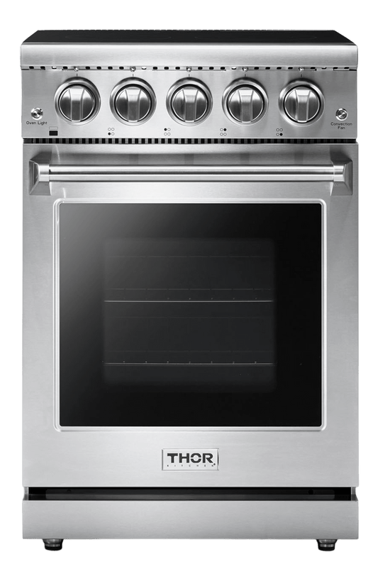 THOR KITCHEN HRE2401 Thor Kitchen 24 Inch Professional Electric Range