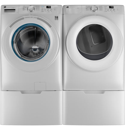 GE APPLIANCES GFD35GSSYWW Ge Energy Star 7.8 Cu. Ft. Capacity Smart Front Load Gas Dryer