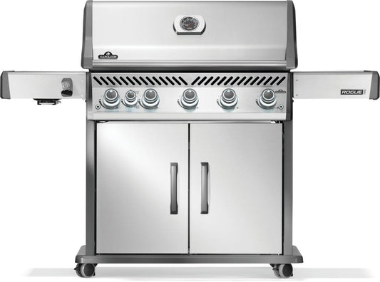 NAPOLEON BBQ RP625SIBNSS2 Rogue Pro 625 Sib With Infrared Side Burner , Natural Gas, STAINLES...