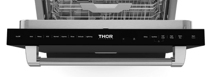 THOR KITCHEN DW24X8BA00SS 24 Inch Dishwasher Stainless Black/stainless Steel | Gordon Ramsay ...