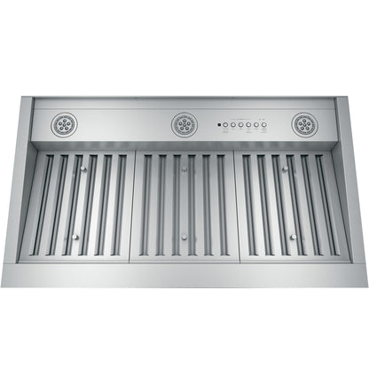 GE APPLIANCES UVC9360SLSS 36"" Wifi Enabled Designer Custom Insert W/ Dimmable LED Lighting