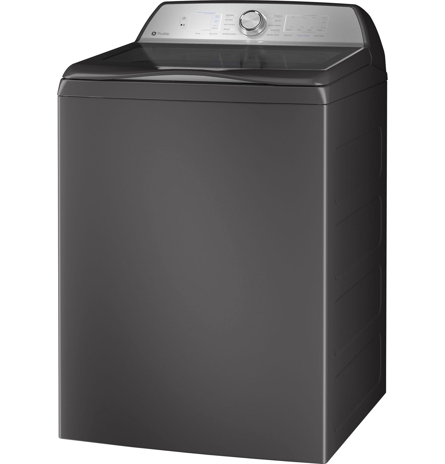 GE APPLIANCES PTW605BPRDG GE Profile 4.9 Cu. Ft. Capacity Washer With Smarter Wash TECHNO...