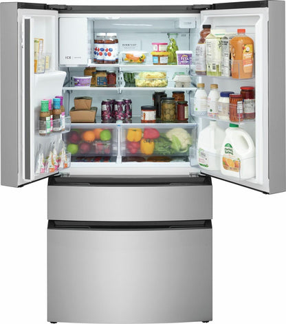 FRIGIDAIRE FRMS2733AV Frigidaire 26 Cu. Ft. Standard-depth 4-door French Door Refrigerator