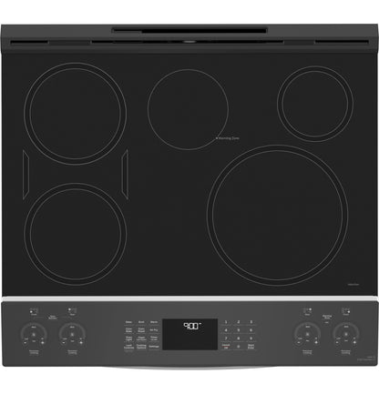 GE APPLIANCES PHS930YPFS GE Profile 30"" Smart Slide-in Fingerprint Resistant FRONT-CONTR...