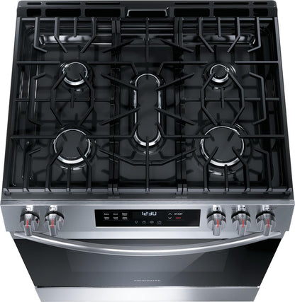 FRIGIDAIRE FCFG3062AS Frigidaire 30"" Front Control Gas Range With Quick Boil