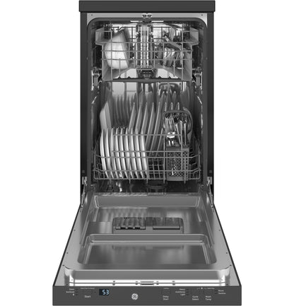 GE APPLIANCES GPT145SSLSS Ge 18"" Portable Dishwasher
