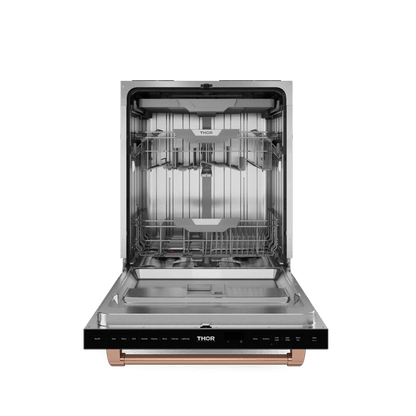 THOR KITCHEN DW24X8BA99RSG 24 Inch Dishwasher Stainless Steel/rose Gold | Gordon Ramsay SERIES...