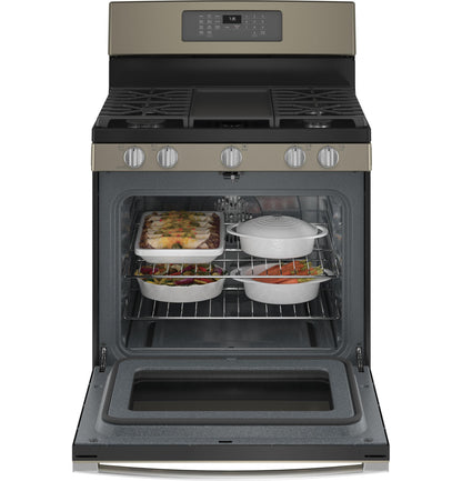 GE APPLIANCES JGB735EPES Ge 30"" Free-standing Gas Convection Range With Air Fry