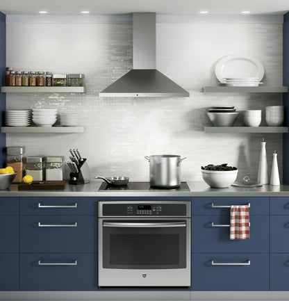 GE APPLIANCES JVW5301SJSS GE 30"" Wall-mount Pyramid Chimney Hood
