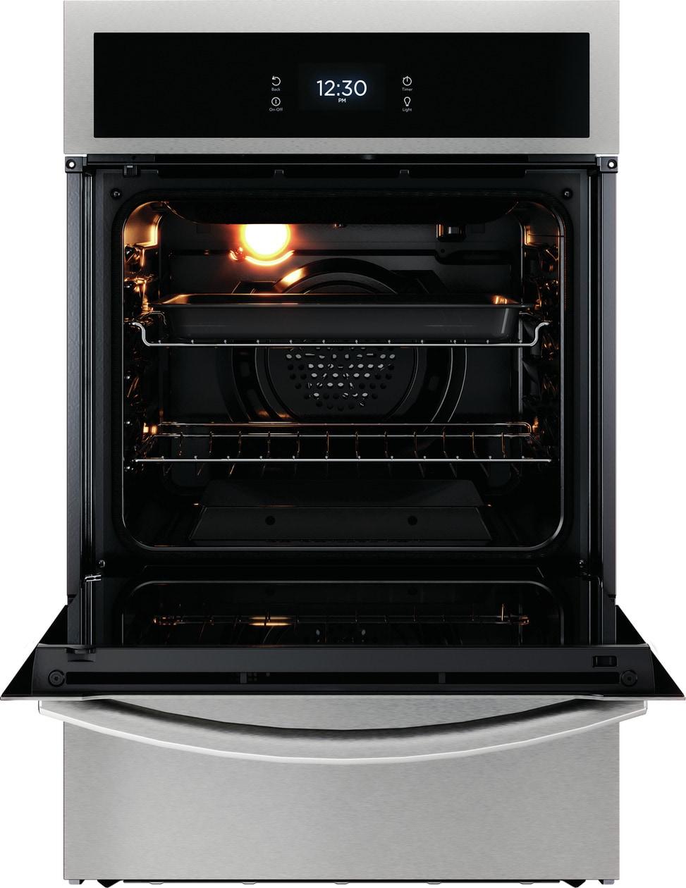 FRIGIDAIRE GCWG2438AF Frigidaire Gallery 24"" Single Gas Wall Oven With Air Fry