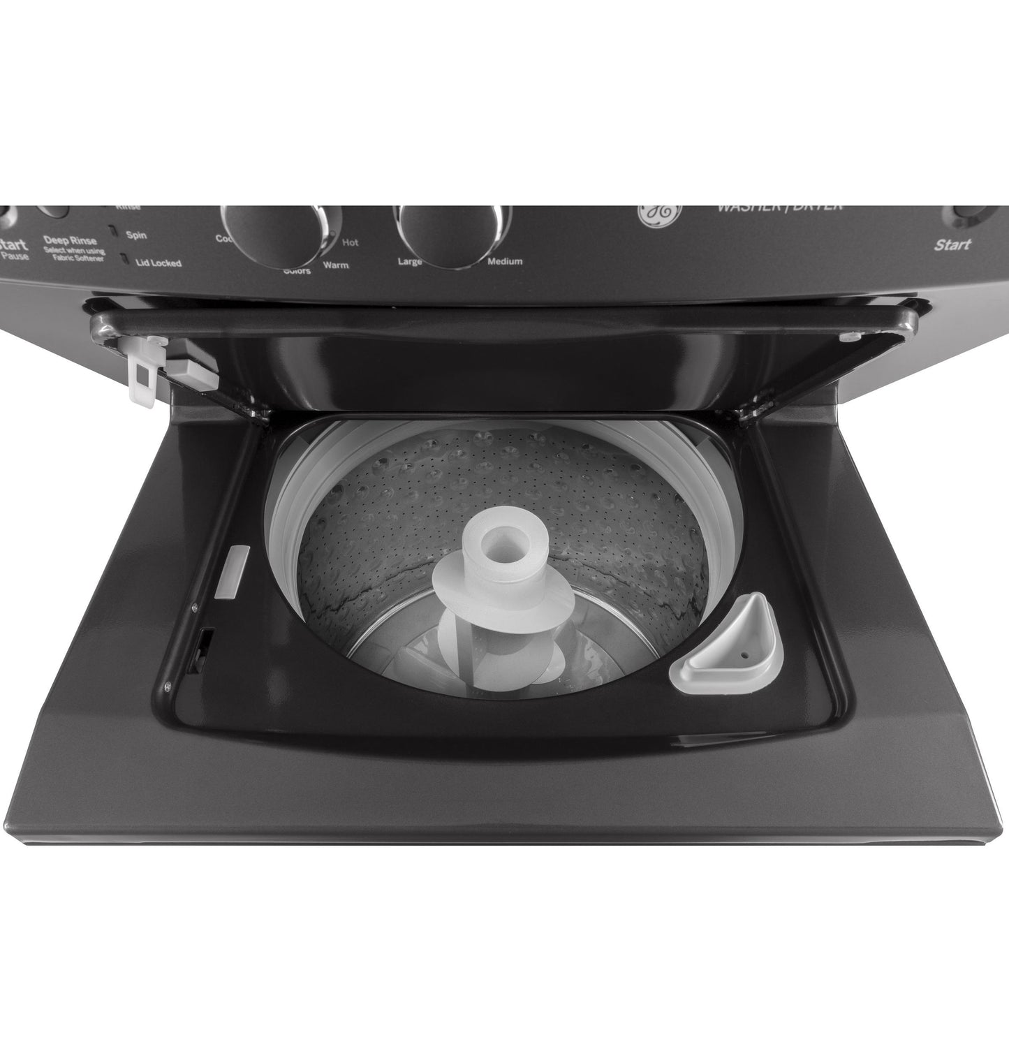 GE APPLIANCES GUD27ESPMDG GE Unitized Spacemaker 3.8 Doe Cu. Ft. Capacity Washer With STAI...