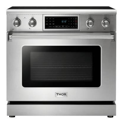 THOR KITCHEN TRE3601 Thor Kitchen 36 Inch Tilt Panel Professional Electric Range