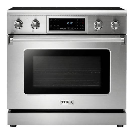 THOR KITCHEN TRE3601 Thor Kitchen 36 Inch Tilt Panel Professional Electric Range