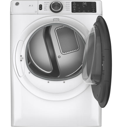 GE APPLIANCES GFD55GSSNWW Ge 7.8 Cu. Ft. Capacity Smart Front Load Gas Dryer