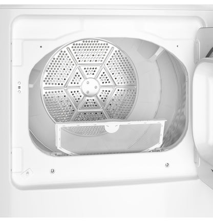 GE APPLIANCES GTD48EASWWB Ge 7.2 Cu. Ft. Capacity Electric&#x00a0;dryer With Up To 120 FT....
