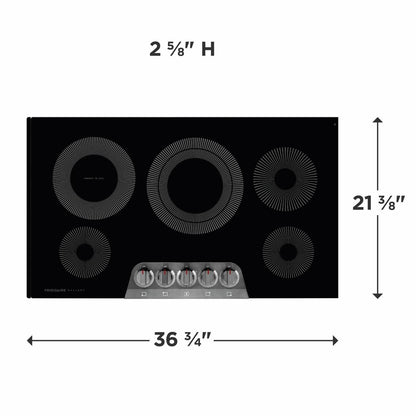 FRIGIDAIRE GCCE3670AD Frigidaire Gallery 36"" Electric Cooktop