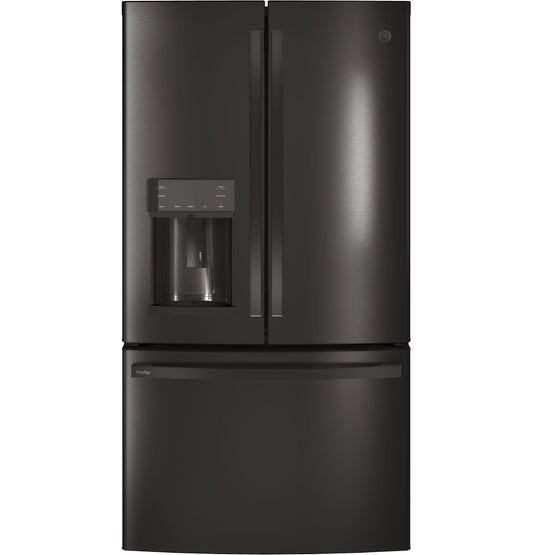 GE APPLIANCES PFE28KBLTS GE Profile Series Energy Star 27.8 Cu. Ft. French-door REFRIGERA...