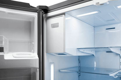 THOR KITCHEN TRF3601FD 36 Inch Professional French Door Refrigerator With Ice and Water DI...