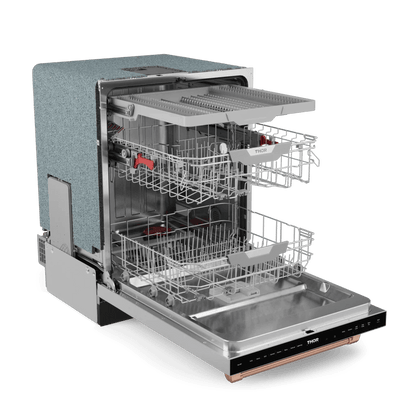 THOR KITCHEN DW24X8BA99RSG 24 Inch Dishwasher Stainless Steel/rose Gold | Gordon Ramsay SERIES...