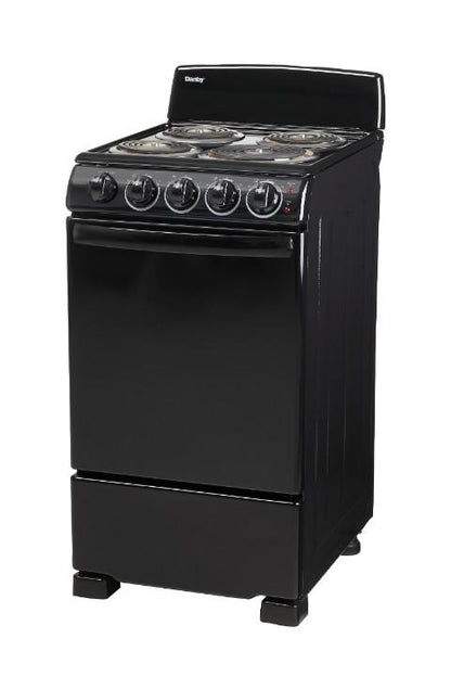 DANBY DER203B Danby 20"" Wide Electric Range In Black