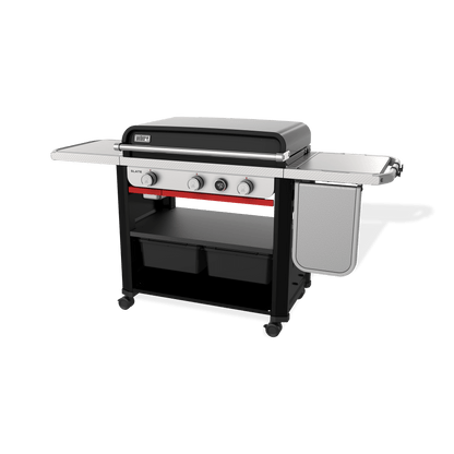 WEBER 1500013 Slate 30"" Rust-resistant Griddle With Extendable Side Table - B...