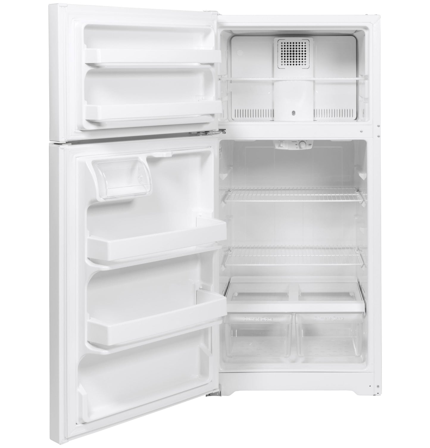 GE APPLIANCES GTE16DTNLWW Ge Energy Star 15.6 Cu. Ft. Top-freezer Refrigerator