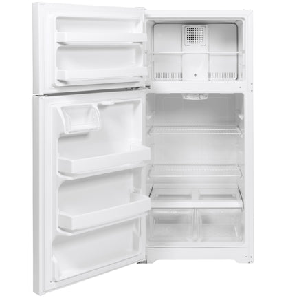 GE APPLIANCES GTE16DTNLWW Ge Energy Star 15.6 Cu. Ft. Top-freezer Refrigerator