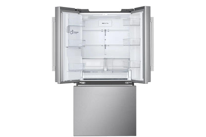 LG LF25H6330S 25 CU.FT. 3-door French Door Refrigerator With New Hybrid Handle DE...