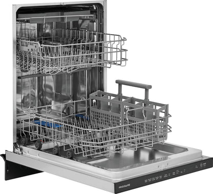 FRIGIDAIRE FDSP4501AS Frigidaire 24"" Stainless Steel Tub Built-in Dishwasher
