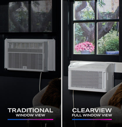 GE APPLIANCES AHTT06BC GE Profile Clearview 6,100 BTU Smart Ultra Quiet Window Air CON...