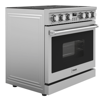 THOR KITCHEN ARE36 Thor Kitchen 36 Inch Contemporary Professional Electric Range