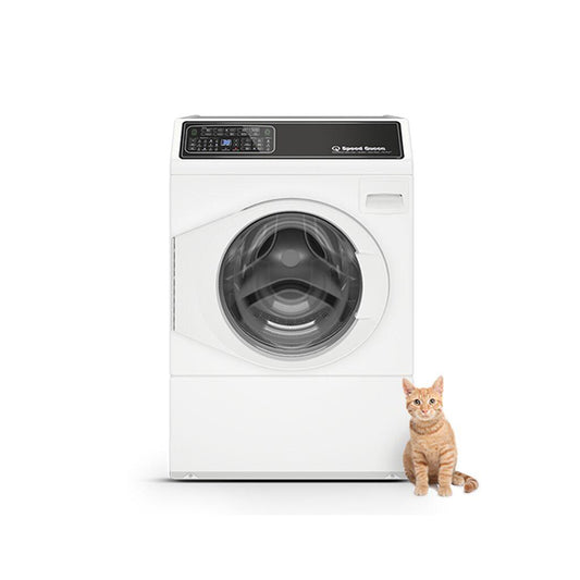 SPEED QUEEN FF7009WN Ff7 White Front Load Washer With Pet Plus | Sanitize | Fast Cycle T...