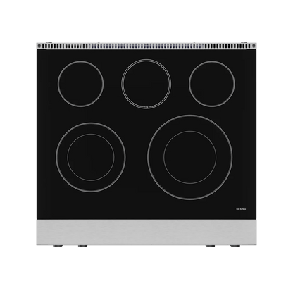 THOR KITCHEN RSE30BLK 30 Inch Professional Electric Range With Tilt Panel Touch Control I...