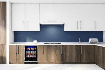 SILHOUETTE SBC057D1BSS Silhouette Riccotta 24"" Single Zone Beverage Center