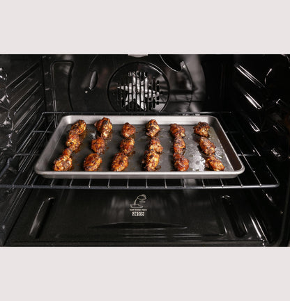 GE APPLIANCES PGB965YPFS GE Profile 30"" Free-standing Gas Double Oven Convection FINGERP...