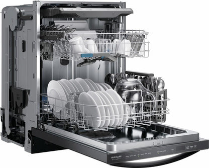 FRIGIDAIRE GDSH4715AD Frigidaire Gallery 24"" Stainless Steel Tub Built-in Dishwasher WITH...