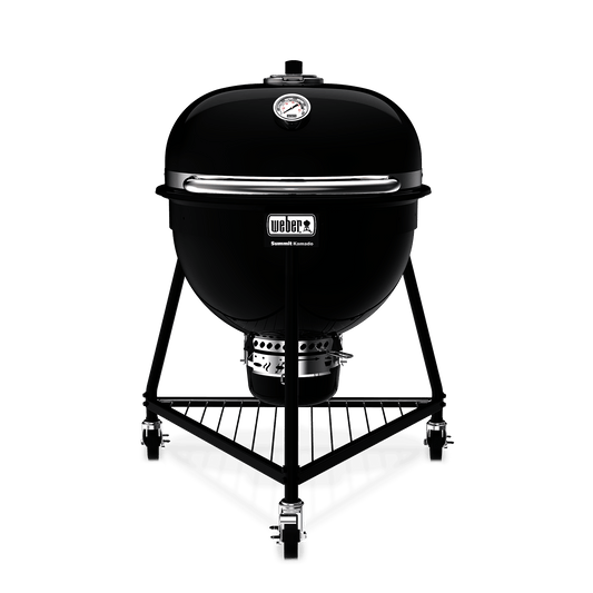 WEBER 18201001 Weber Summit Kamado E6 Charcoal Grill - 24 Inch Black