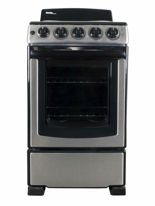 DANBY DER203BSS Danby 20"" Wide Electric Range In Stainless Steel